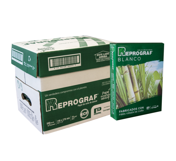 Caja Pony Papel Bond Reprograf <br>75 grs T/ Carta C/2500