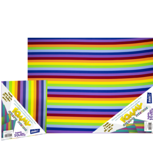 Foamy Arcoiris <br> Colores Intensos<br>Carta  y 43x56