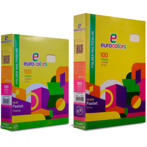 Folder Eurocolors Tamaño Carta y Oficio