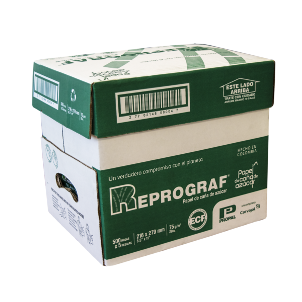 Caja Pony Papel Bond Reprograf <br>75 grs T/ Carta C/2500 - Imagen 2
