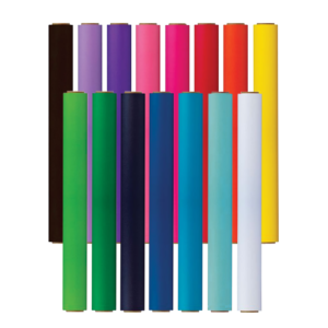 Rollo de Papel Silueta  C/25 Mts<br>Varios Colores