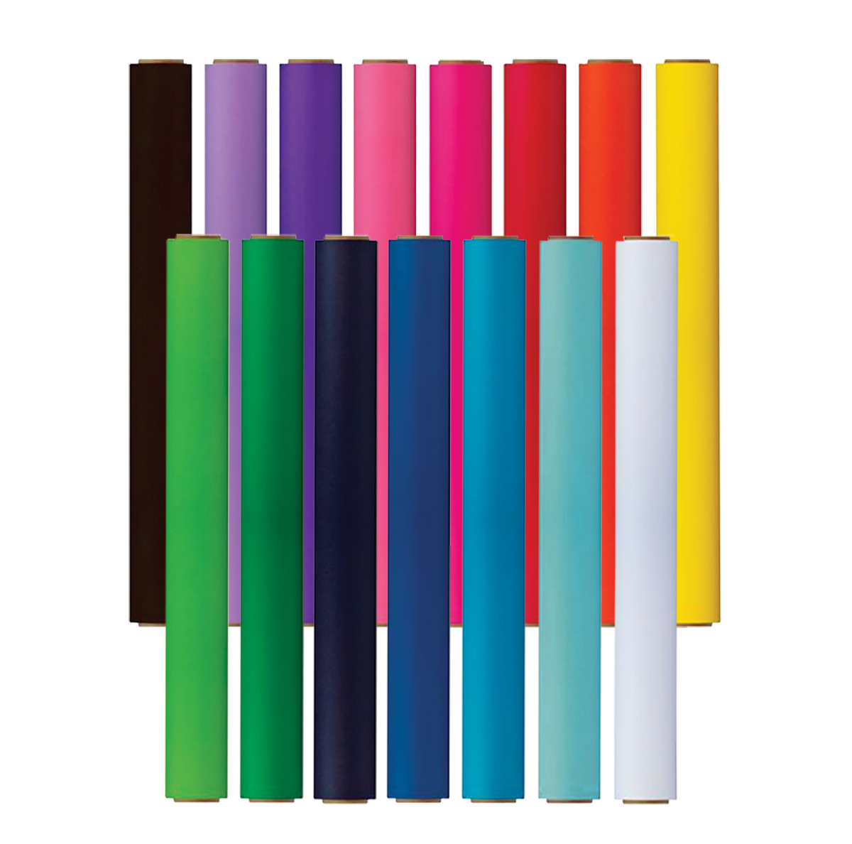 Rollo de Papel Silueta C/25 Mts<br>Varios Colores